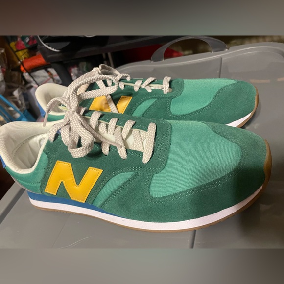New Balance Other - New Balance Men’s Green and Yellow Sneakers, size 13